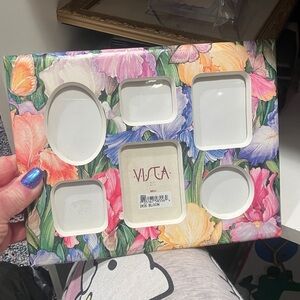 Floral Picture Frame - Multicolor